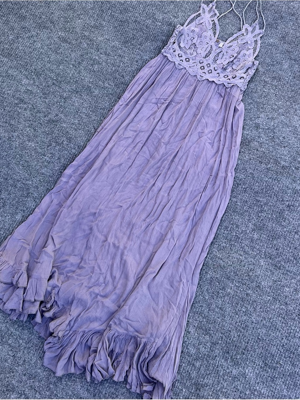 Free People Adella Crochet Lace Maxi Slip
Dress - Picture 2 of 6